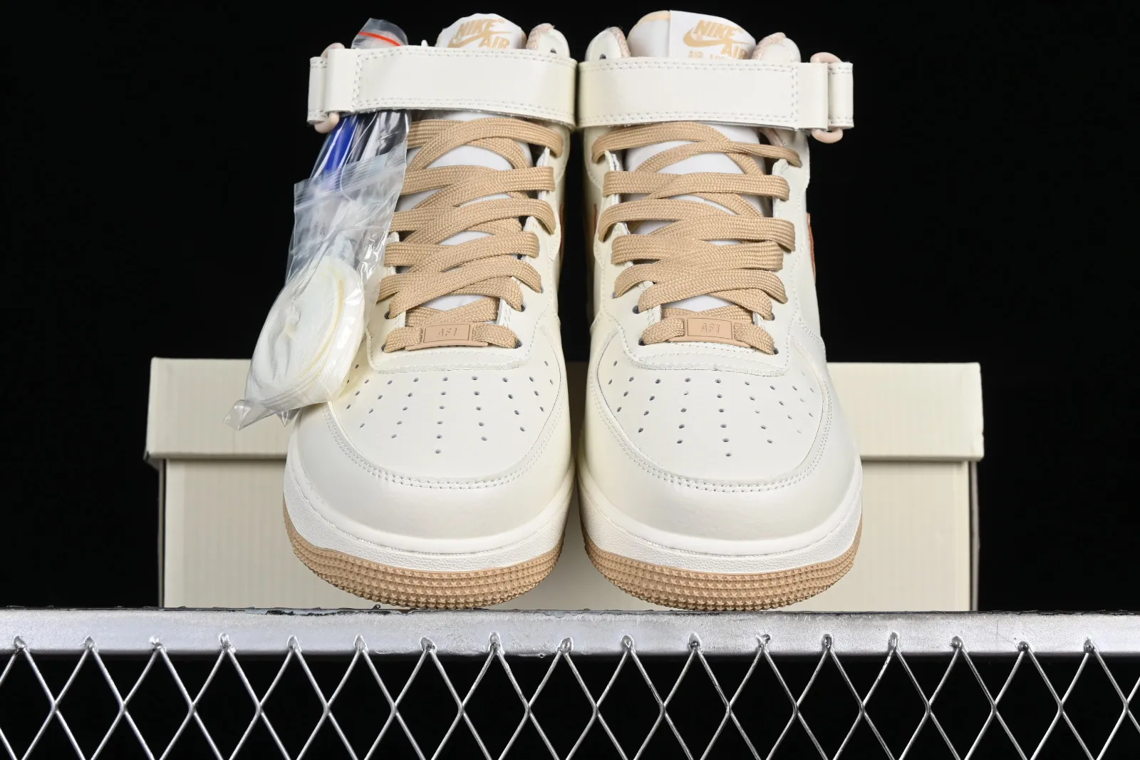 Nike Air Force 1 Mid Off White Khaki PA0920-808