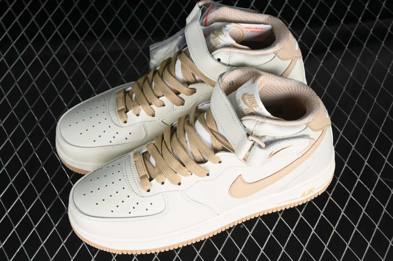 Nike Air Force 1 Mid Off White Khaki PA0920-808