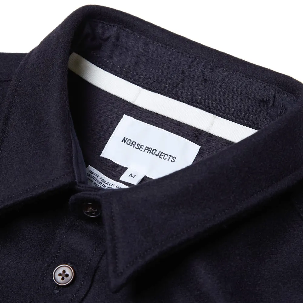 Norse Projects Jens Melton ShirtDark Navy