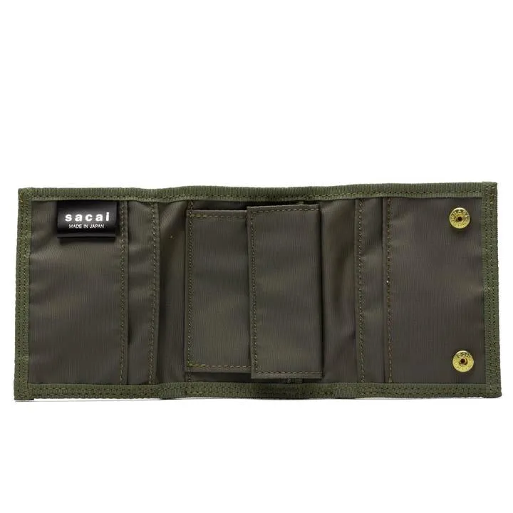 Nylon Trifold - Khaki