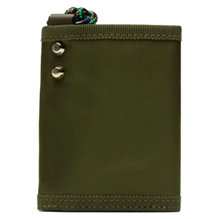 Nylon Trifold - Khaki