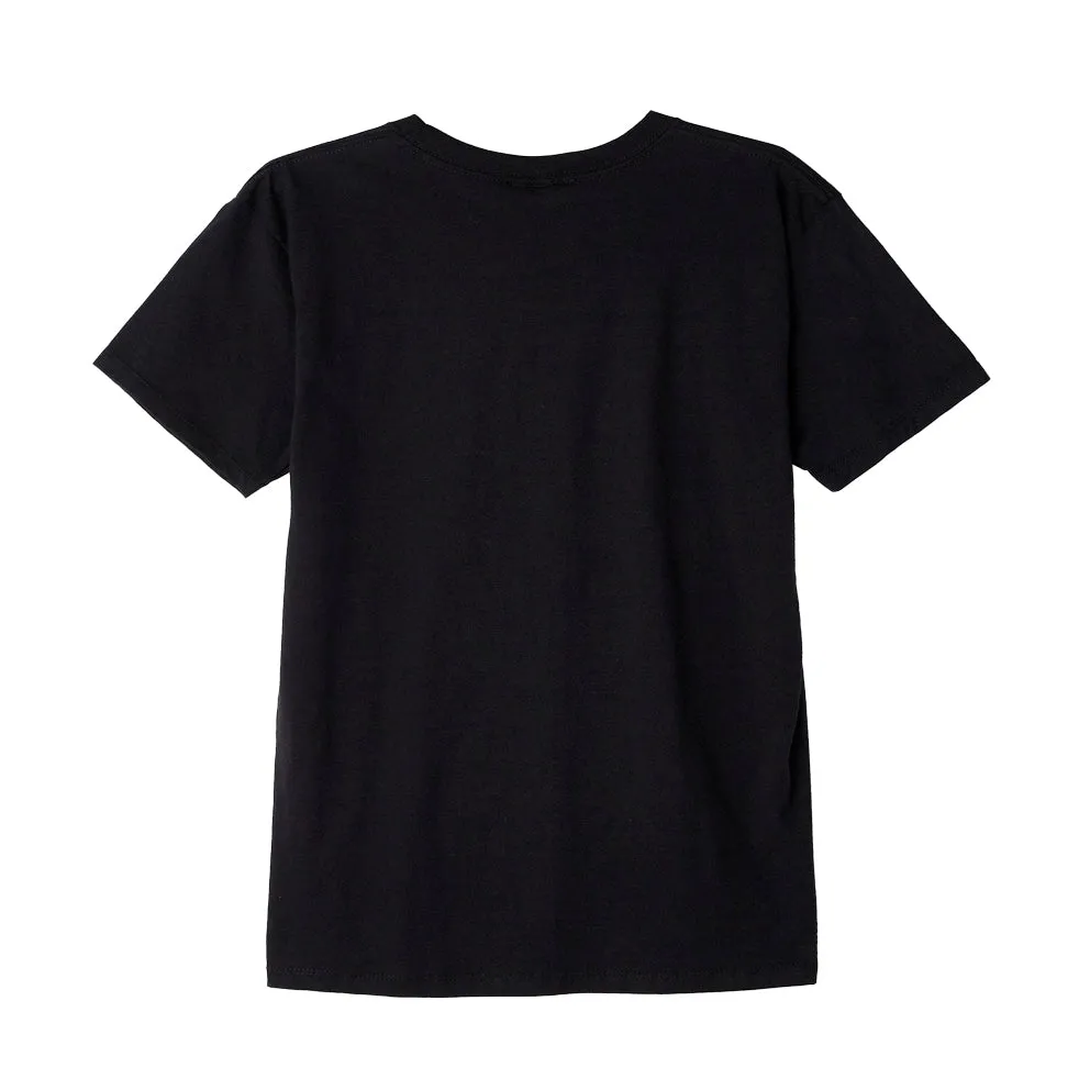 OBEY SICKLE KNIT TEE // BLACK