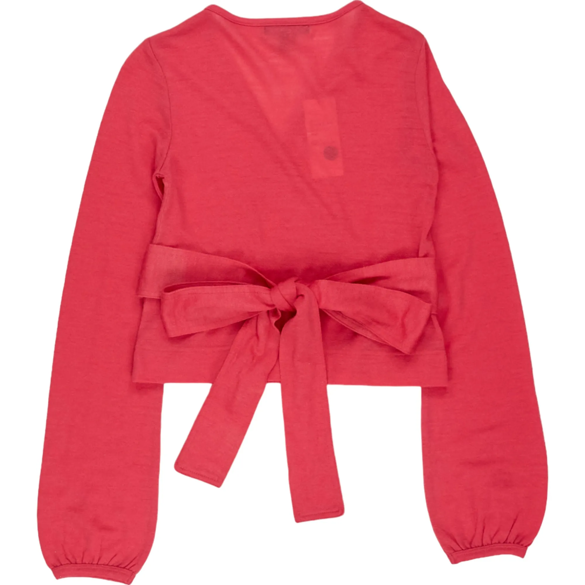 Orla Kiely Red Wrap Top