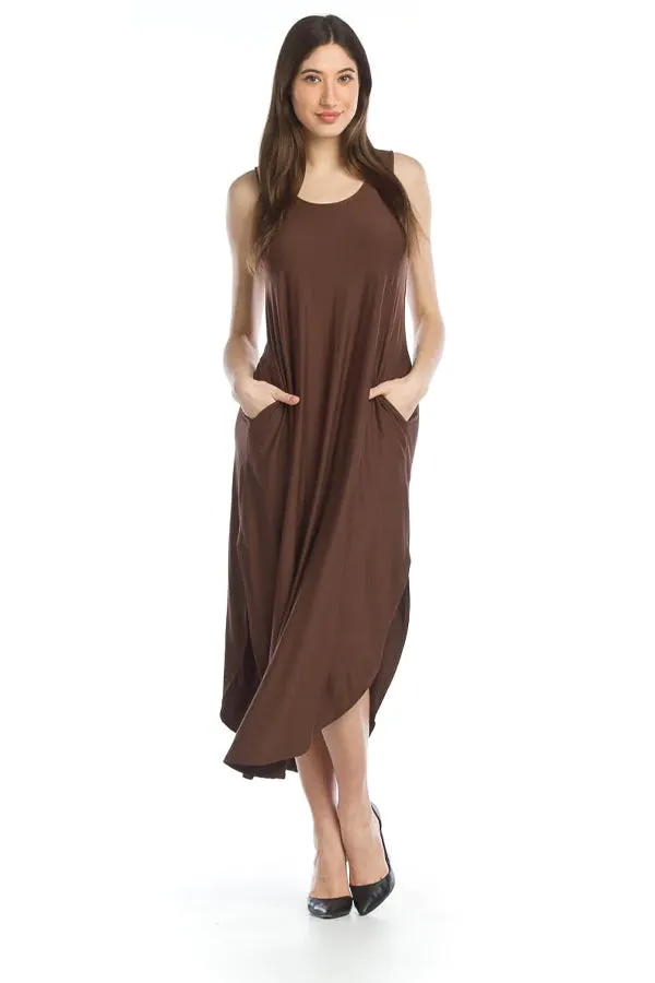 Papillon Stretch Knit Maxi Dress