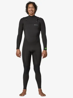 Patagonia Regulator R2 Yulex 3mm Mens Front Zip Full Wetsuit 2024 - Black