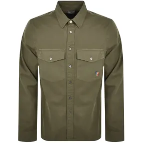 Paul Smith Long Sleeved Shirt Khaki