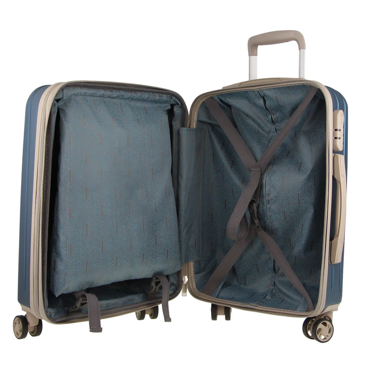 Pierre Cardin 54cm Small Hard Side Onboard Trolley PC3551S