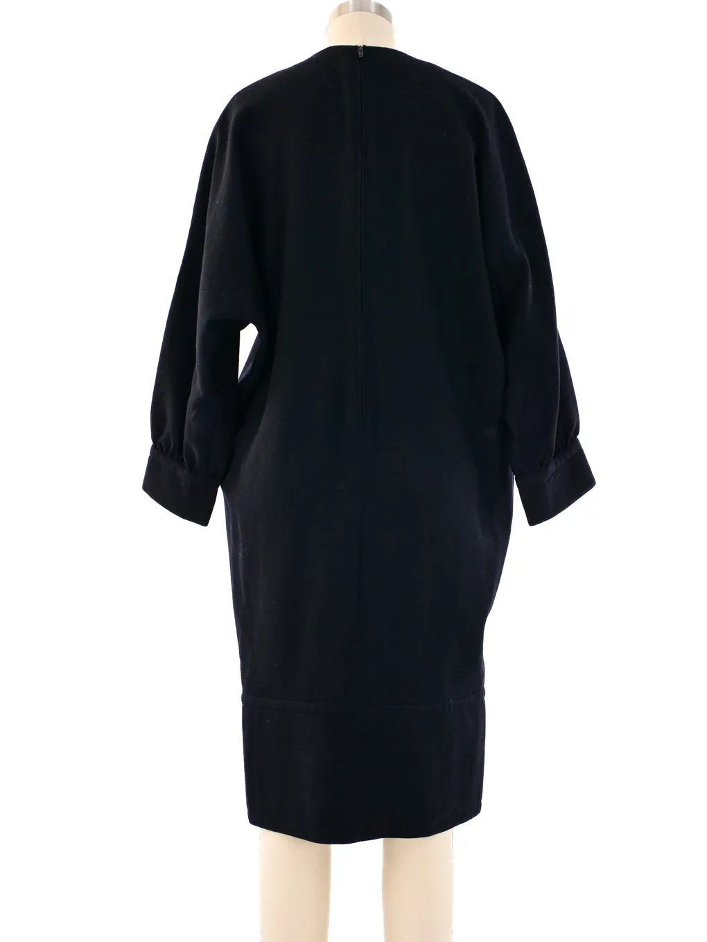 Pierre Cardin Black Batwing Dress