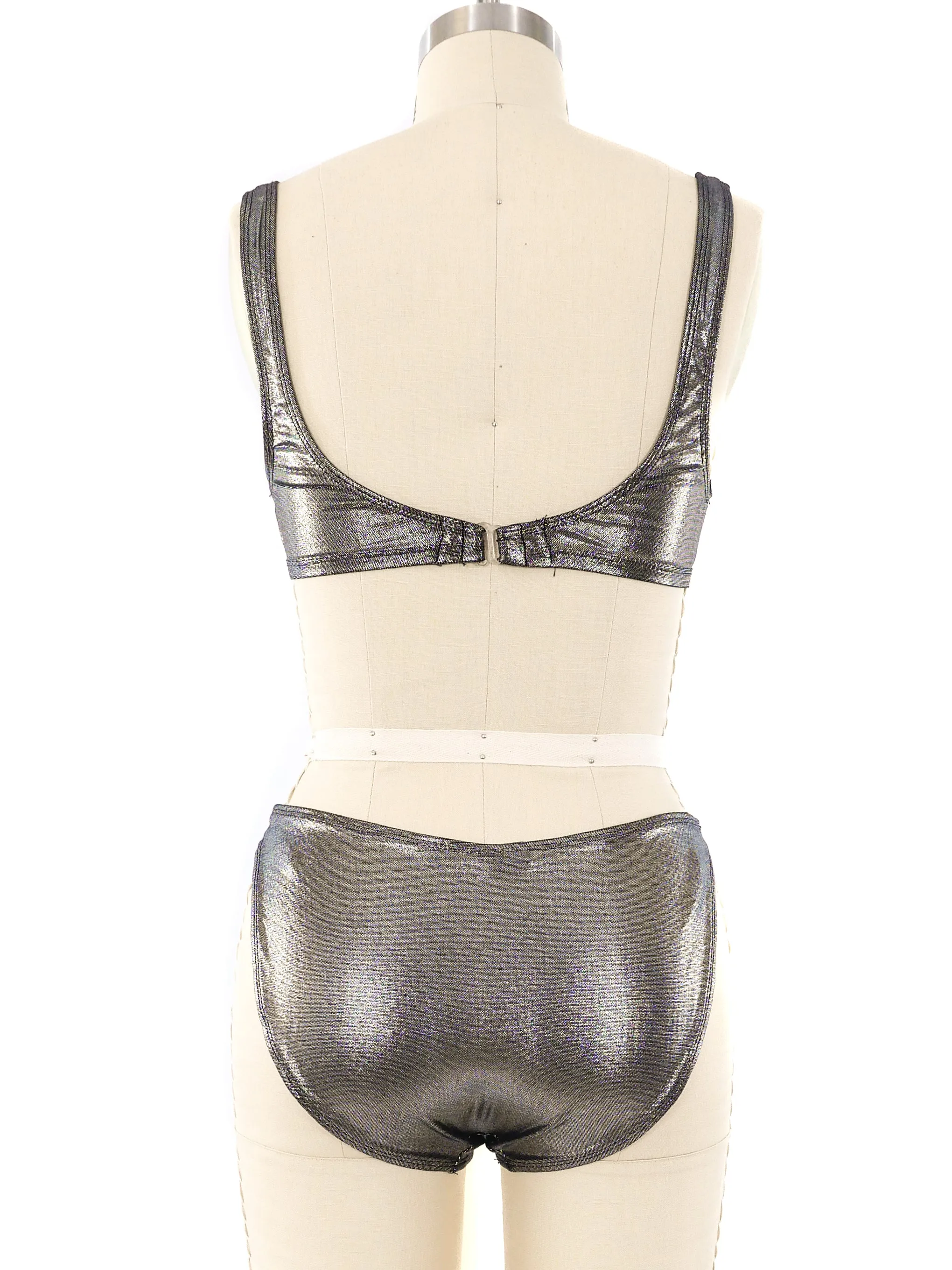 Pierre Cardin Gunmetal Bikini