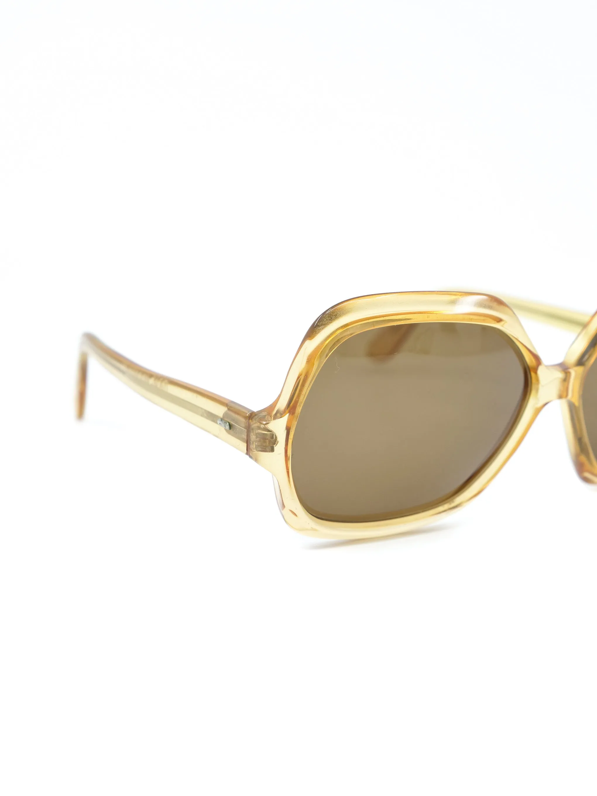 Pierre Cardin Honey Oversized Sunglasses