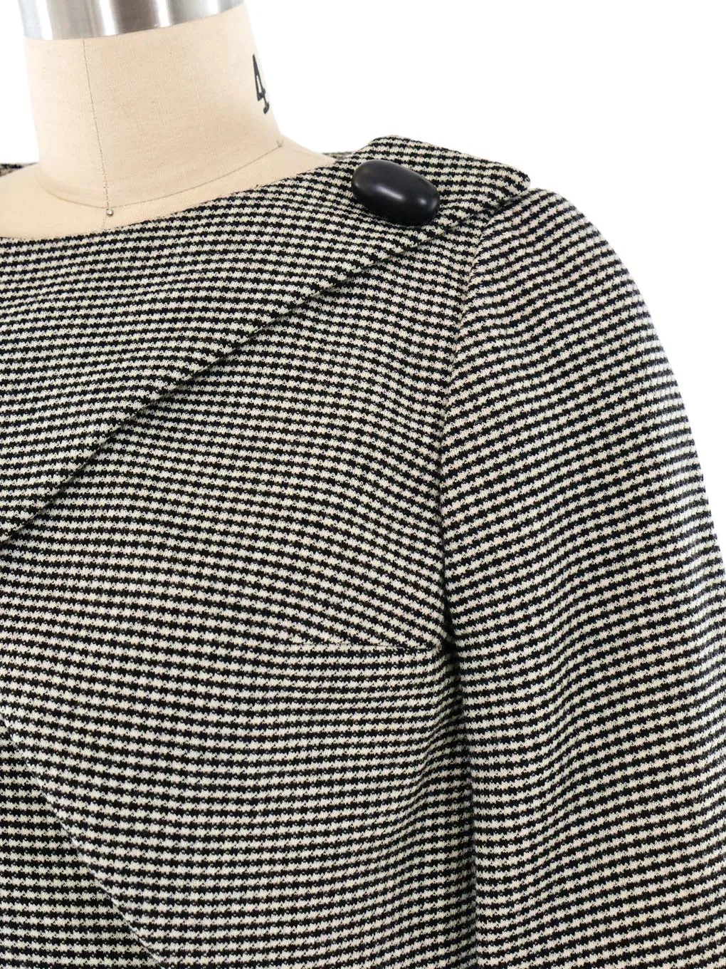 Pierre Cardin Houndstooth Dress Ensemble