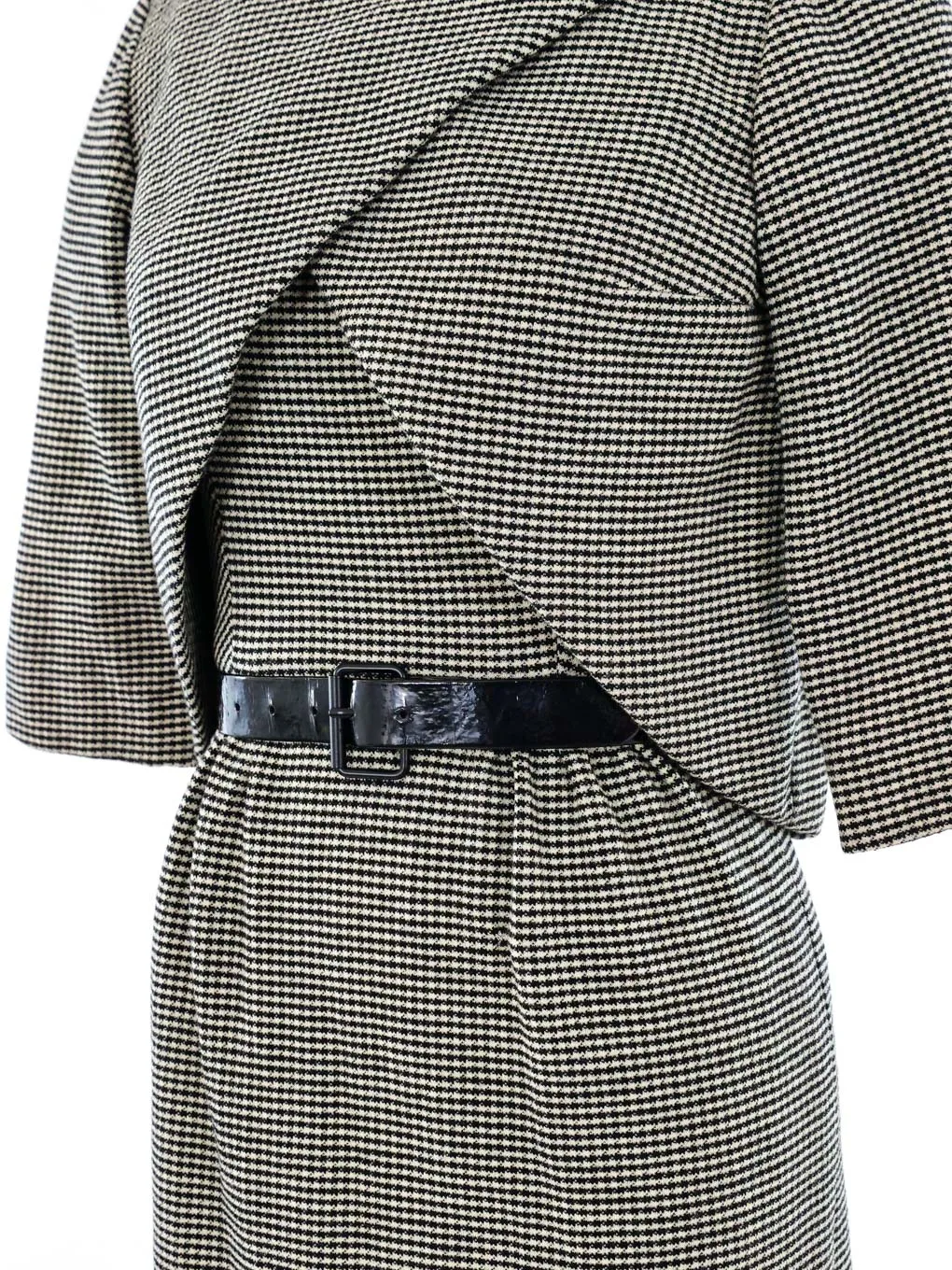 Pierre Cardin Houndstooth Dress Ensemble