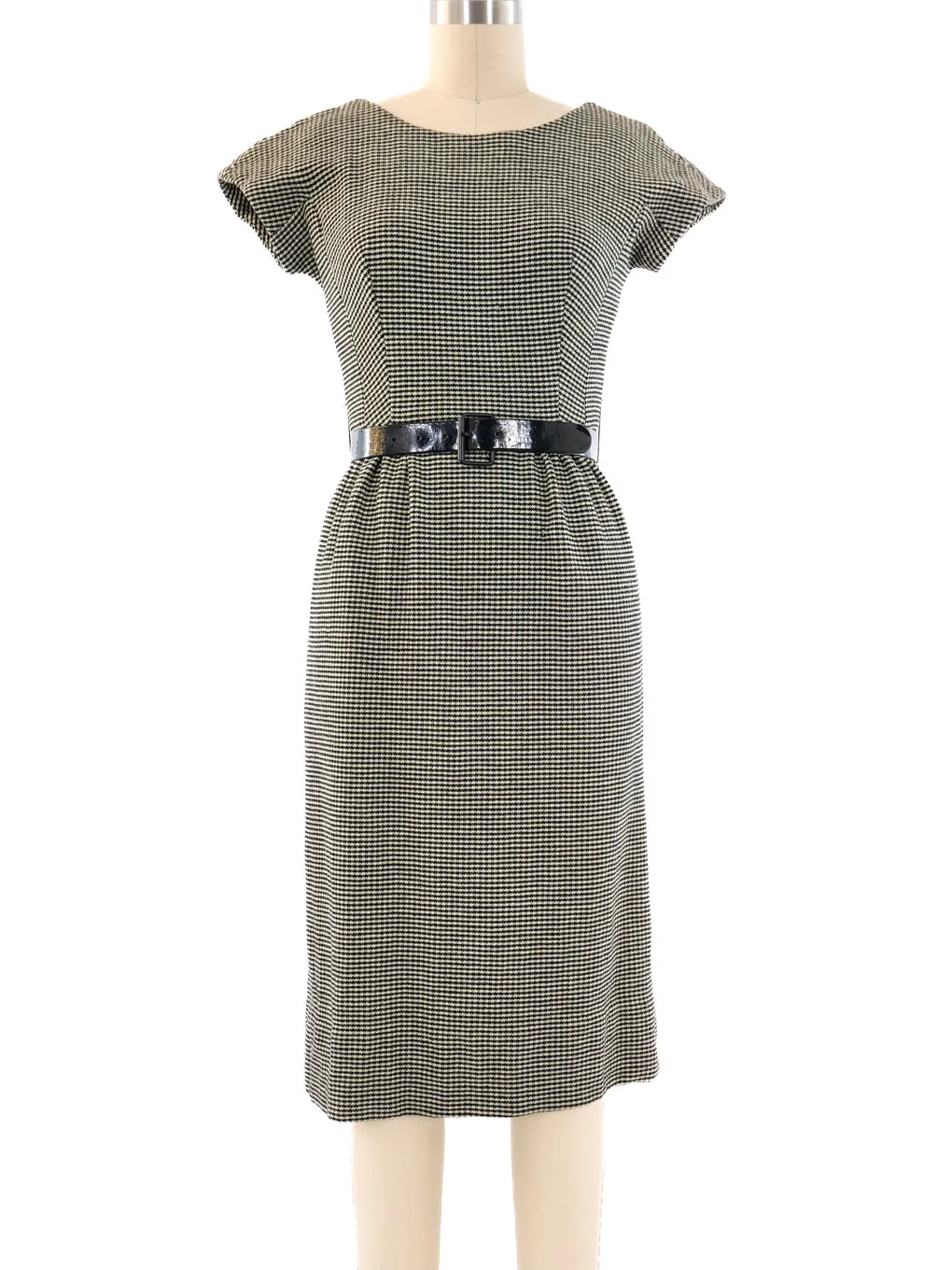 Pierre Cardin Houndstooth Dress Ensemble