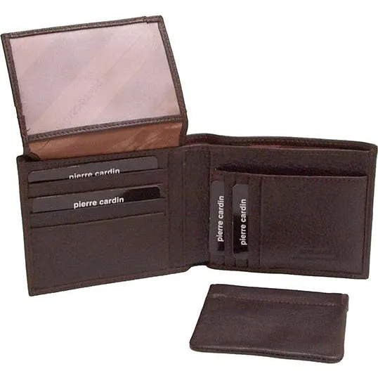 Pierre Cardin Leather Mens Wallet Card holder PC9449