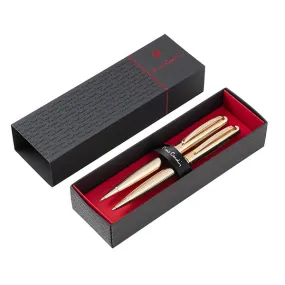 Pierre Cardin Lustrous Gold Pen & Pencil Set