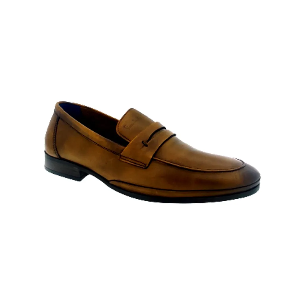 PIERRE CARDIN PC9014 TAN MEN'S LETHER LOAFER