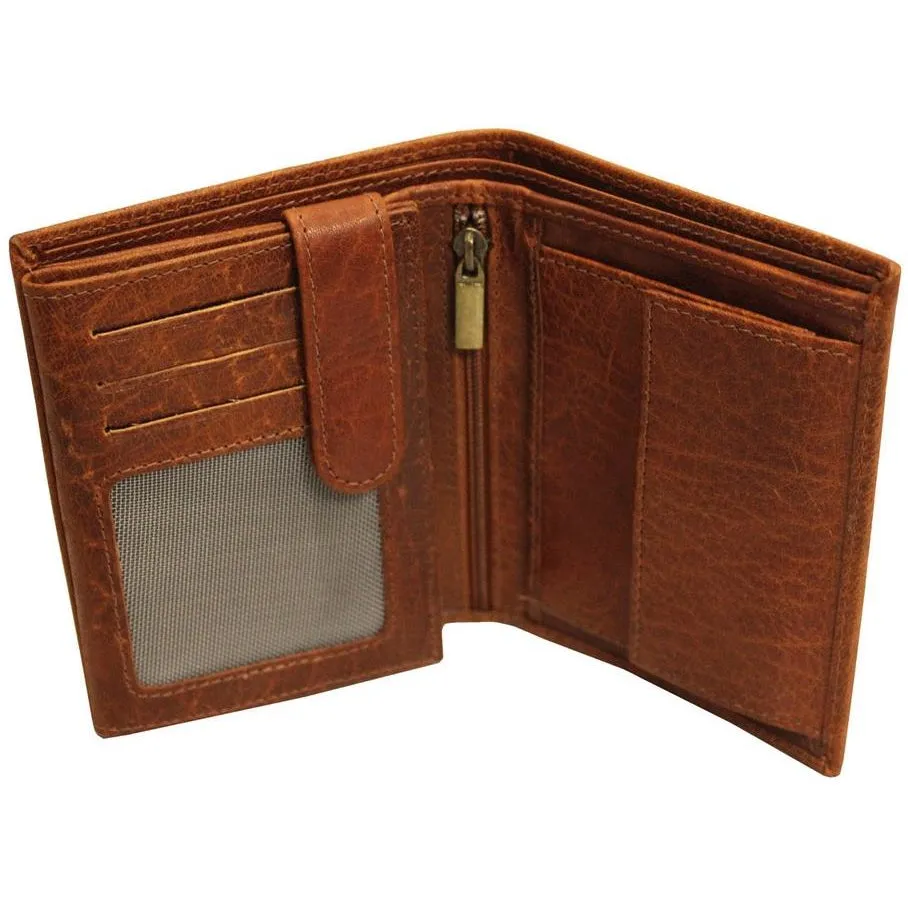 Pierre Cardin Rustic Leather Bifold Wallet PC2817