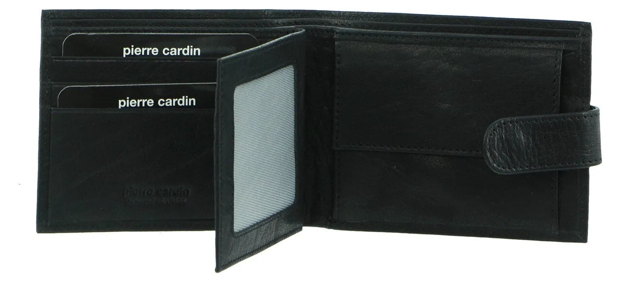 Pierre Cardin Rustic Leather Wallet 'RFID Protect' PC2815