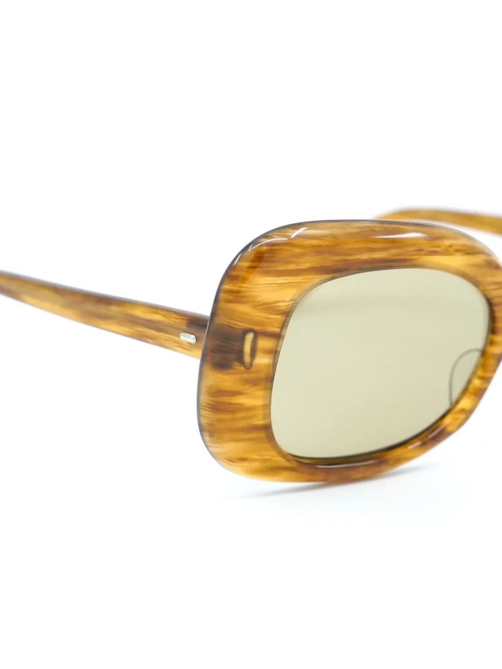 Pierre Cardin Woodgrain Butterfly Sunglasses