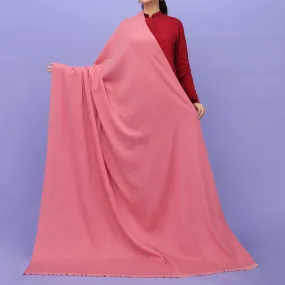 Pink Acrylic Winter Shawl PN4326