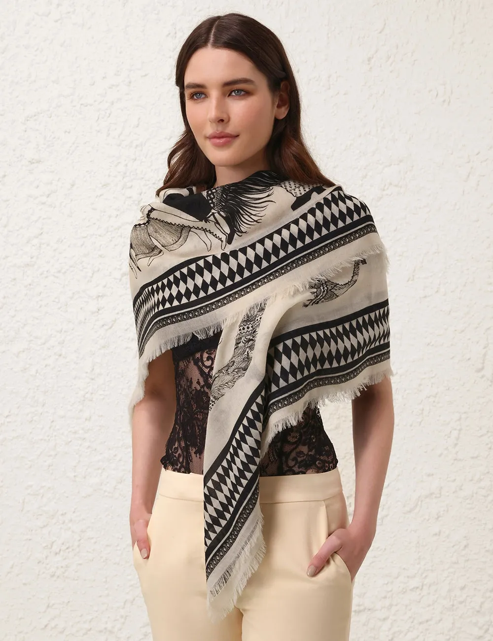 Printed Shawl