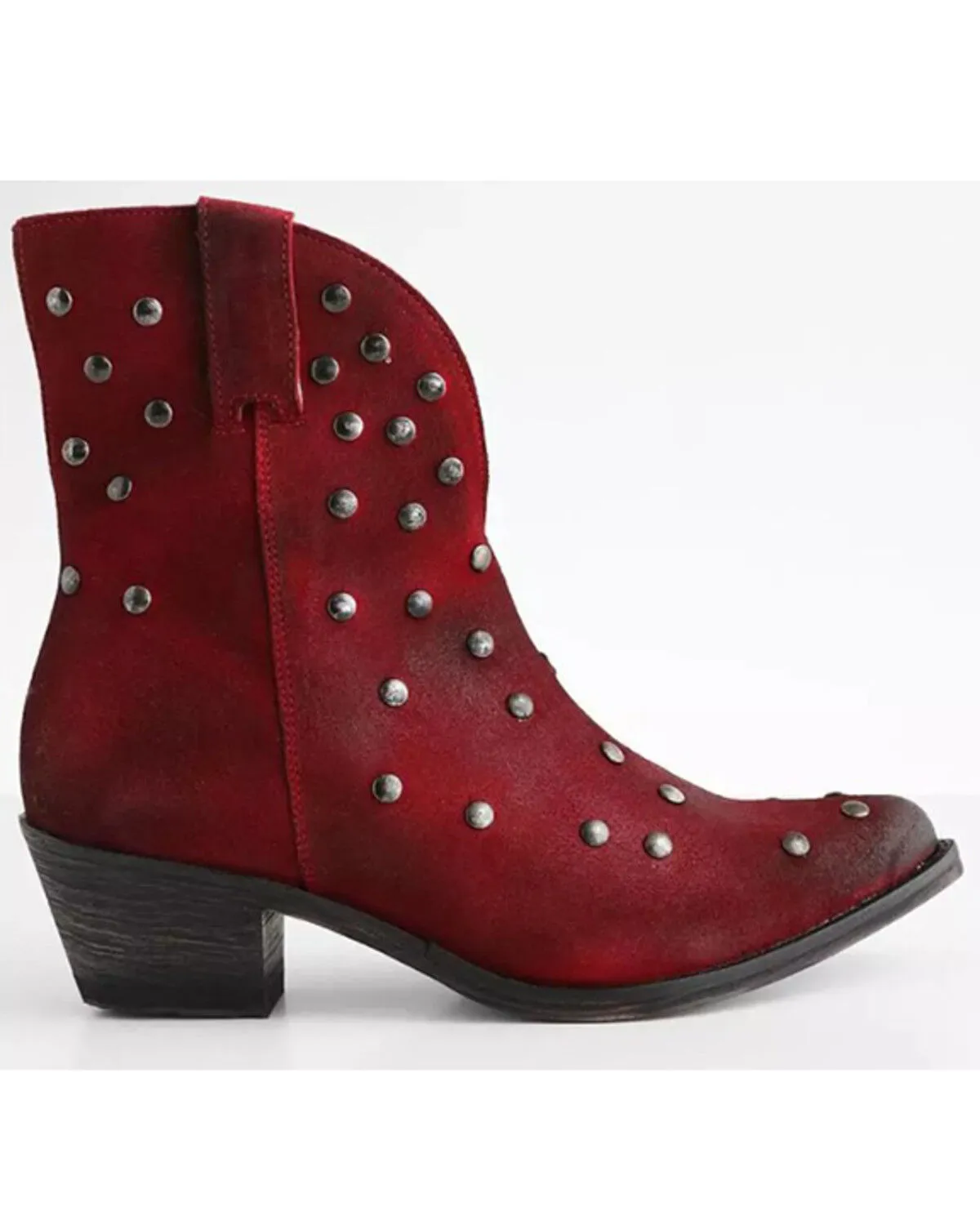 Product Name:  Corral Women's Studded Leather Fashion Booties - Pointed Toe