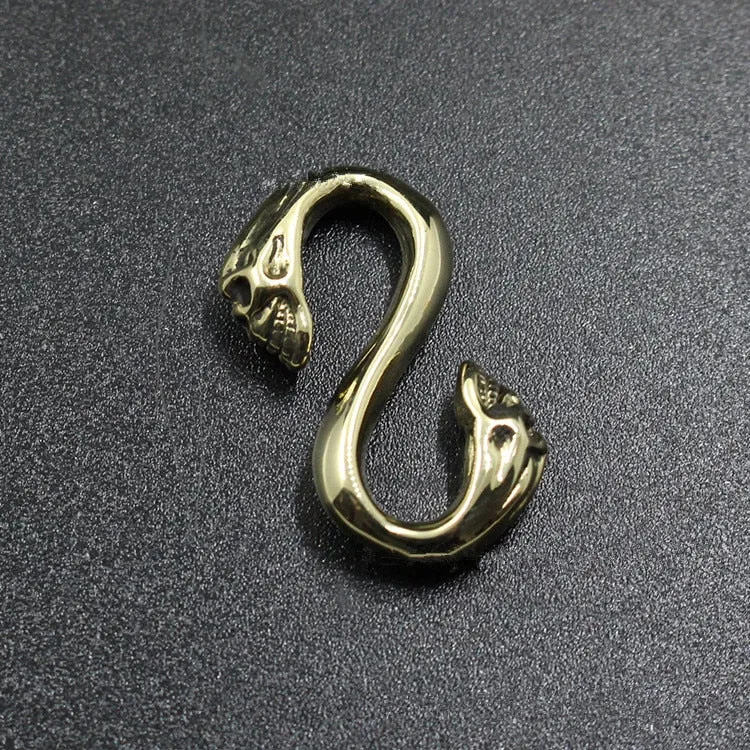 Pure Copper Skull S Hook