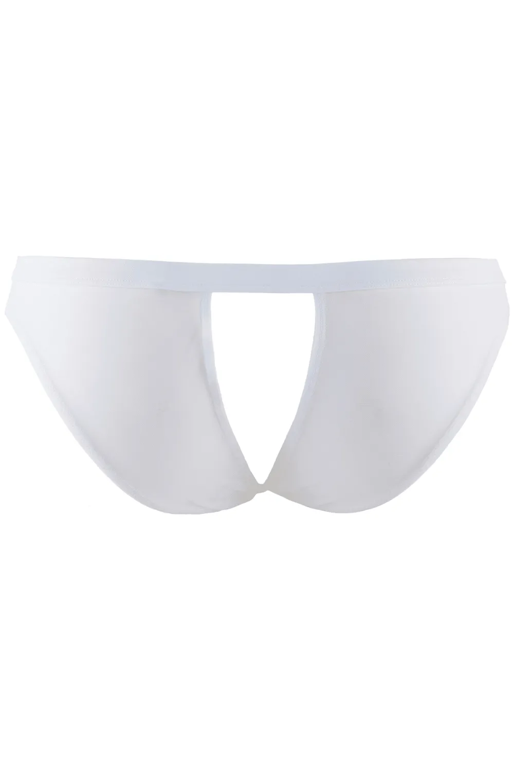 Pure Tentation White Open Brief