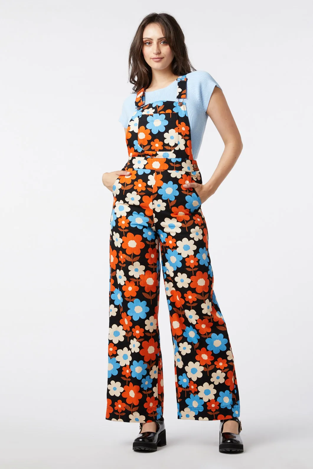 Renee Floral Overall