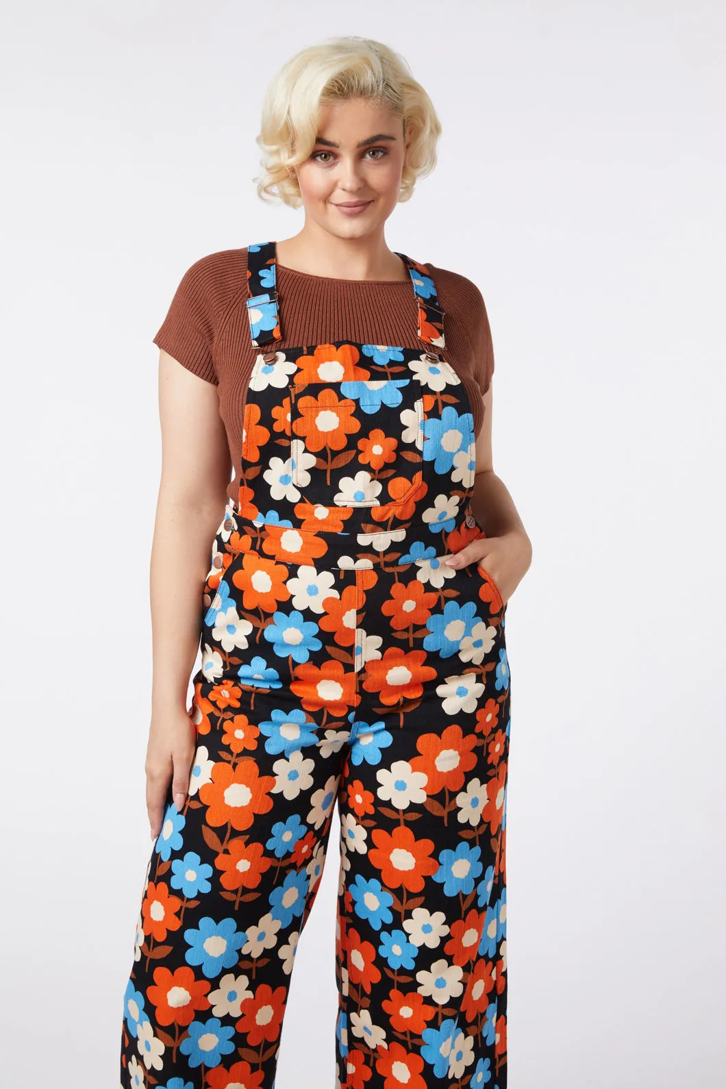 Renee Floral Overall