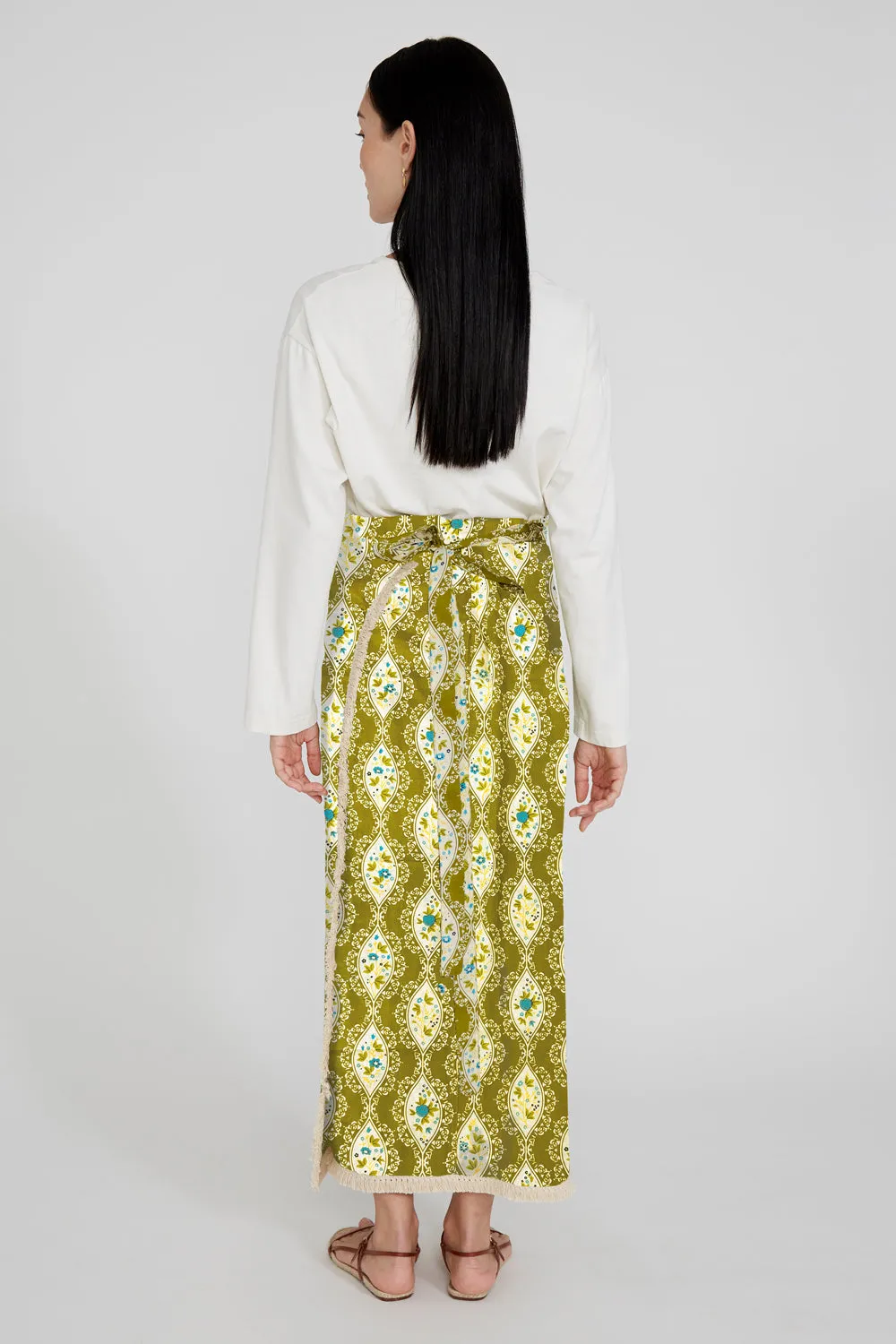 Rika Wrap Skirt Oasis