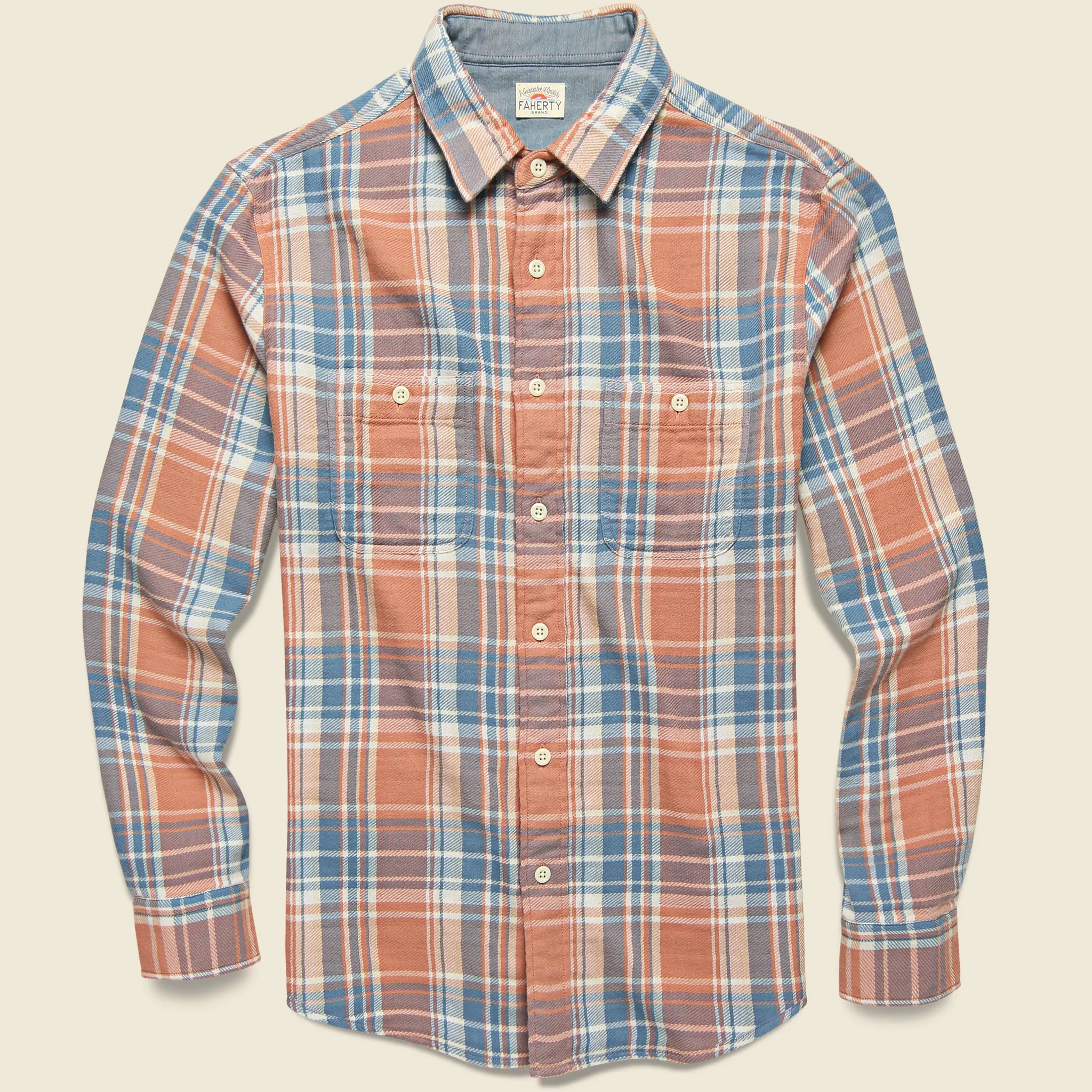 Roadtrip Shirt - Sunset Plaid