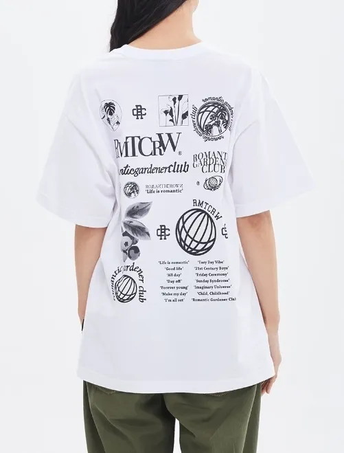 ROMANTIC CROWN  |Unisex Street Style Plain Cotton Short Sleeves Khaki