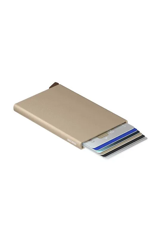 Secrid card holder beige color