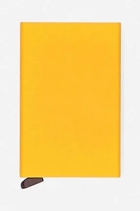 Secrid card holder yellow color