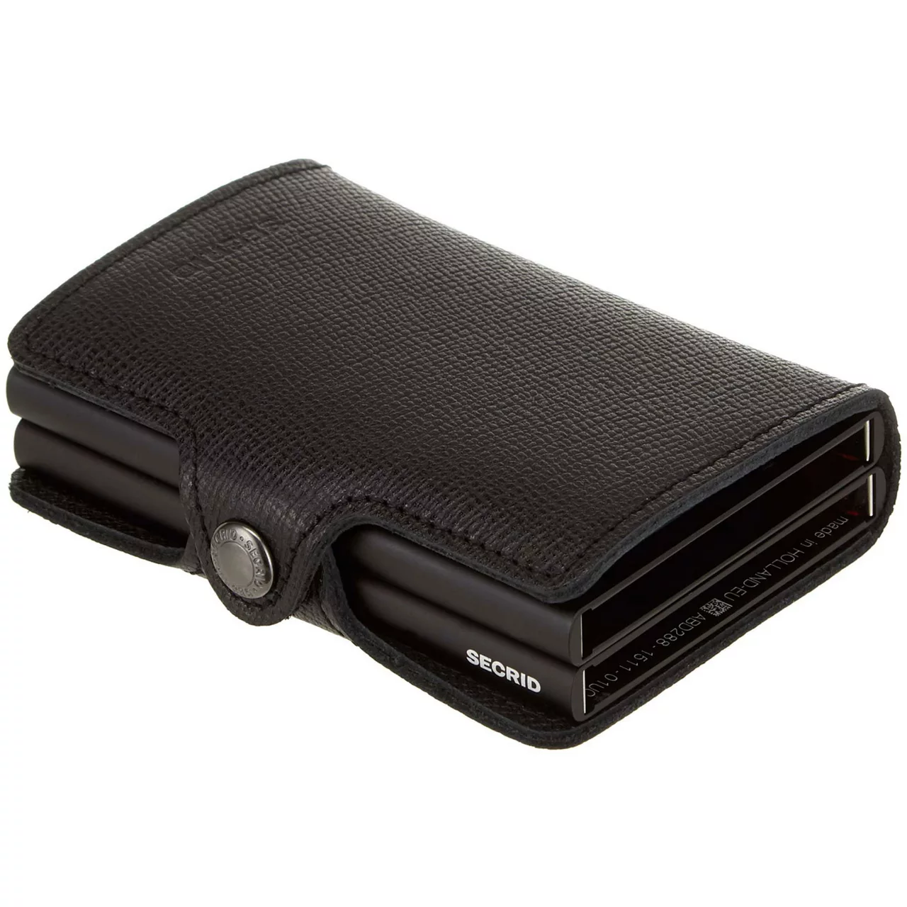 SECRID Crisple Twin Wallet - Black