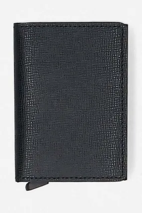 Secrid leather wallet black color