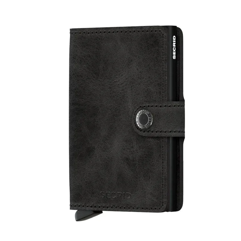 Secrid Mini Wallet Vintage - Black