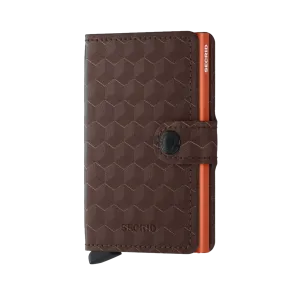 Secrid Miniwallet – Optical Brown/Orange