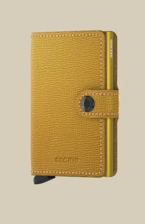 Secrid Miniwallet Crisple, Ochre