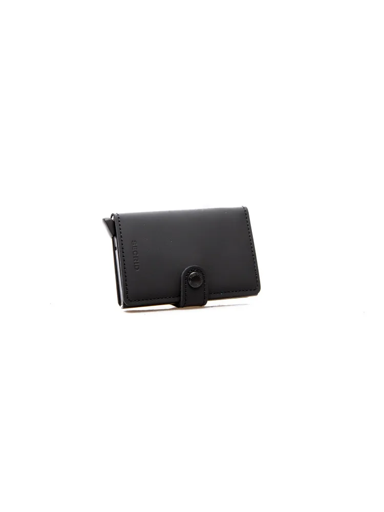 Secrid Miniwallet Matte Black | Credomen