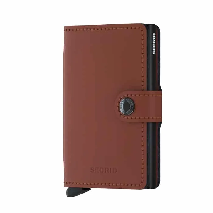 Secrid Miniwallet Matte Brick/Black