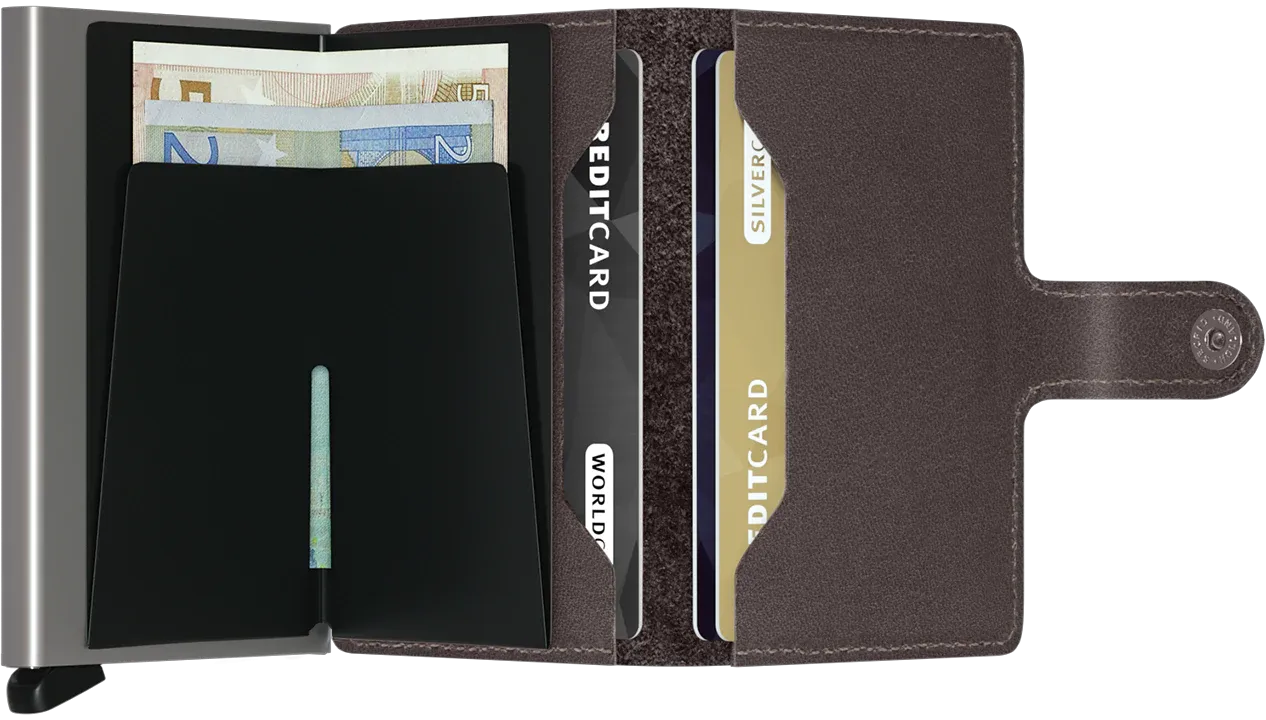 Secrid Miniwallet - Original Dark Brown