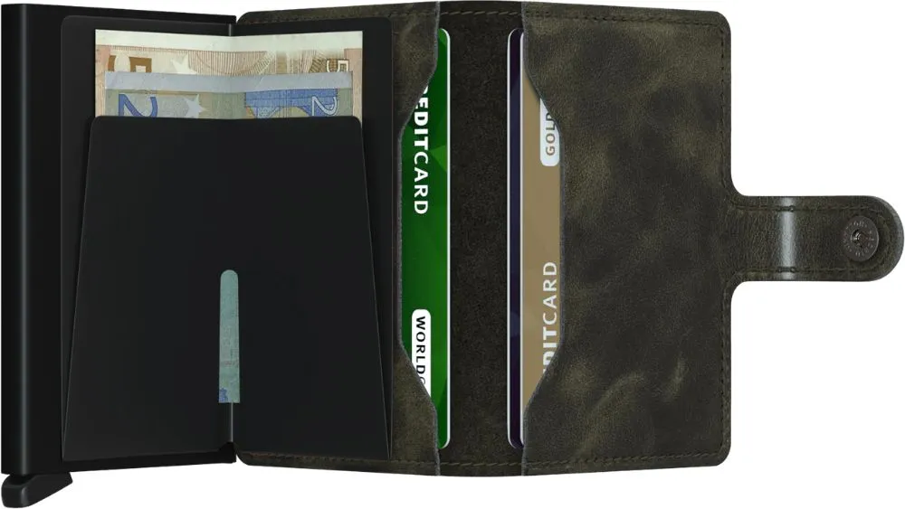 SECRID Miniwallet Vintage Olive-black