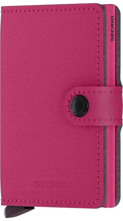 Secrid Miniwallet Yard Powder, Fuchsia