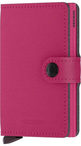 Secrid Miniwallet Yard Powder, Fuchsia