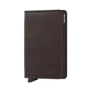 Secrid Slim Rango Wallet in Brown-Brown