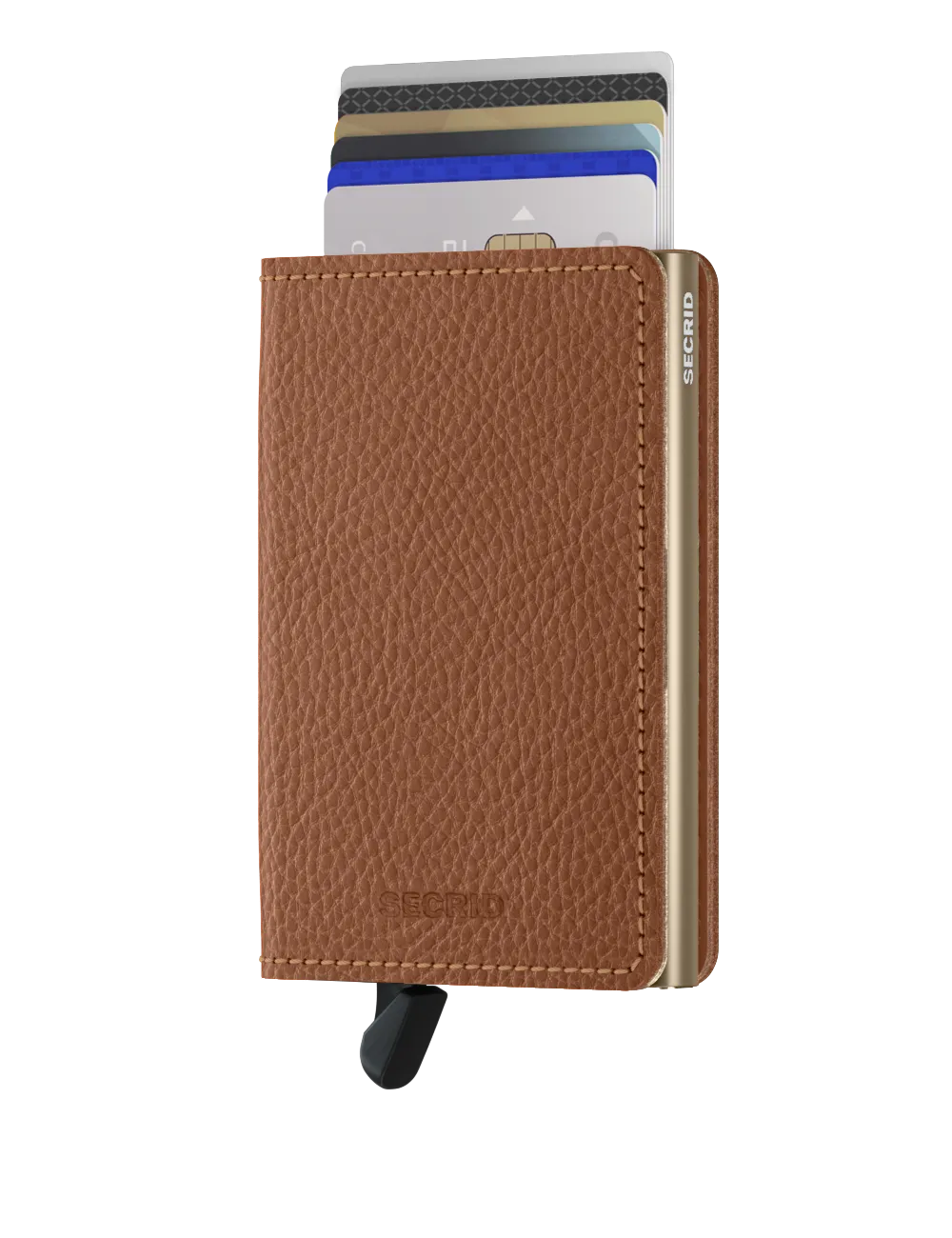 Secrid Slim Veg Tanned Wallet in Caramello/Sand