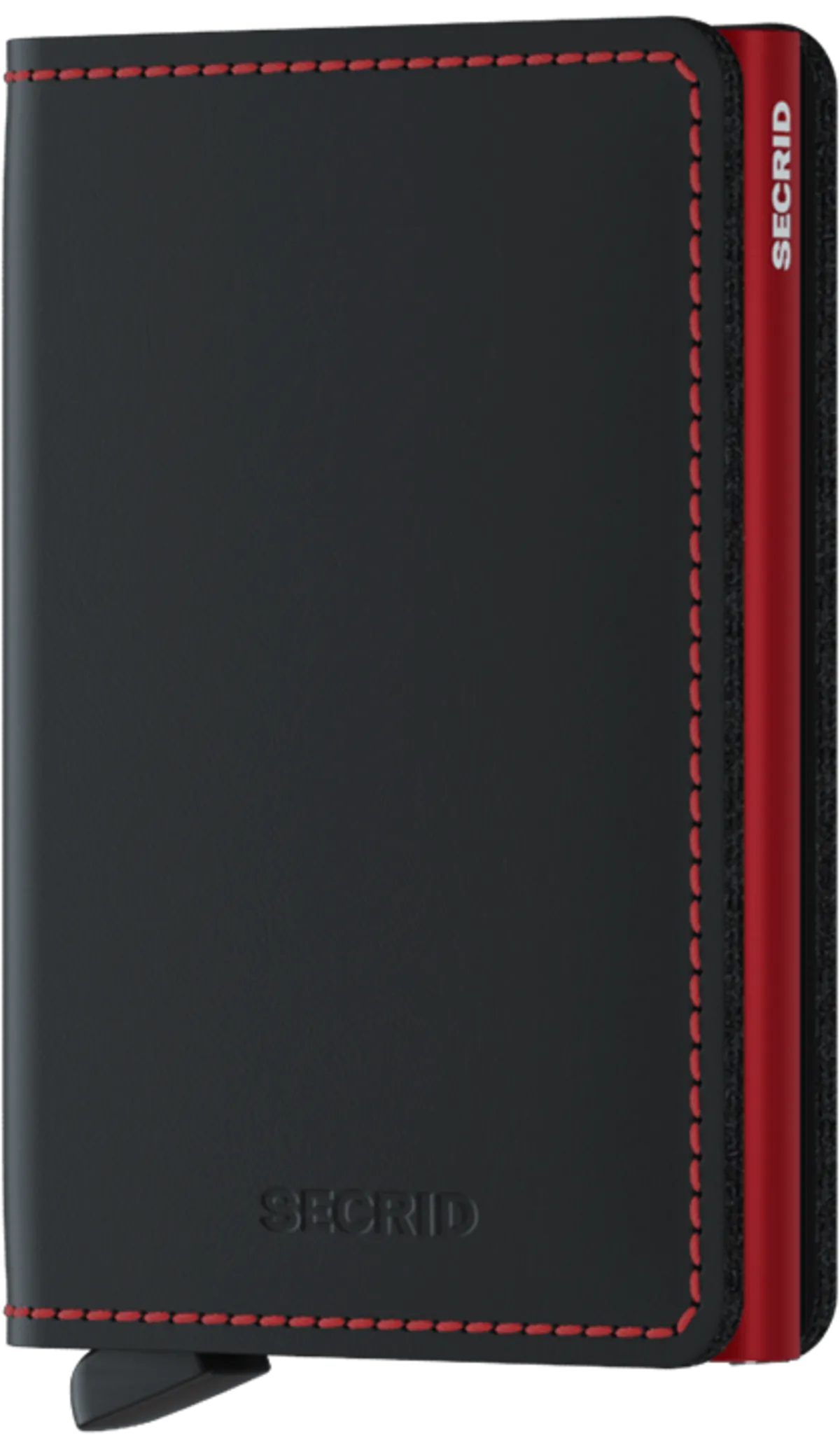 Secrid Slimwallet - Matte Black/Red