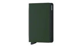 Secrid Slimwallet Matte Green & Black